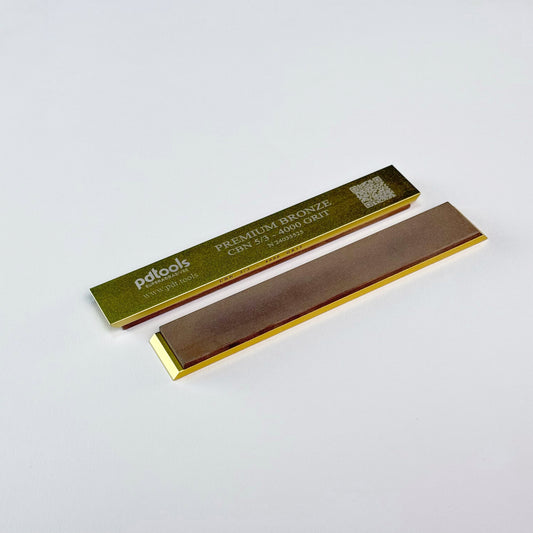 CBN Sharpening Stone 6x1" 4000 Grit MB002 Premium Bronze