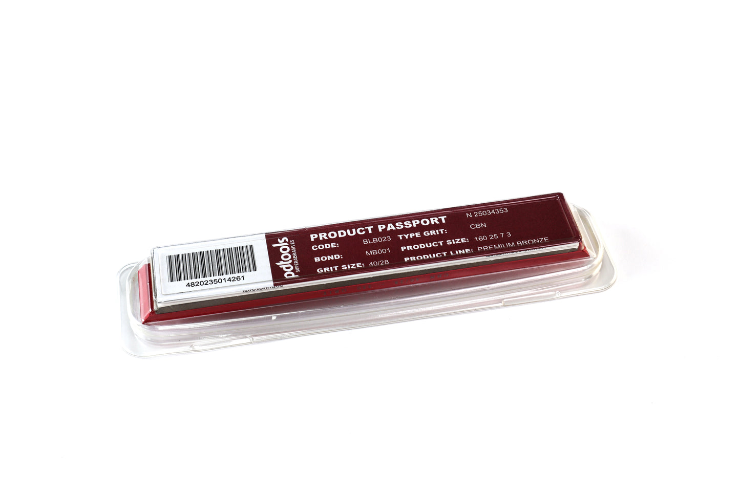 CBN Sharpening Stone 6x1" 550 Grit MB001 Premium Bronze