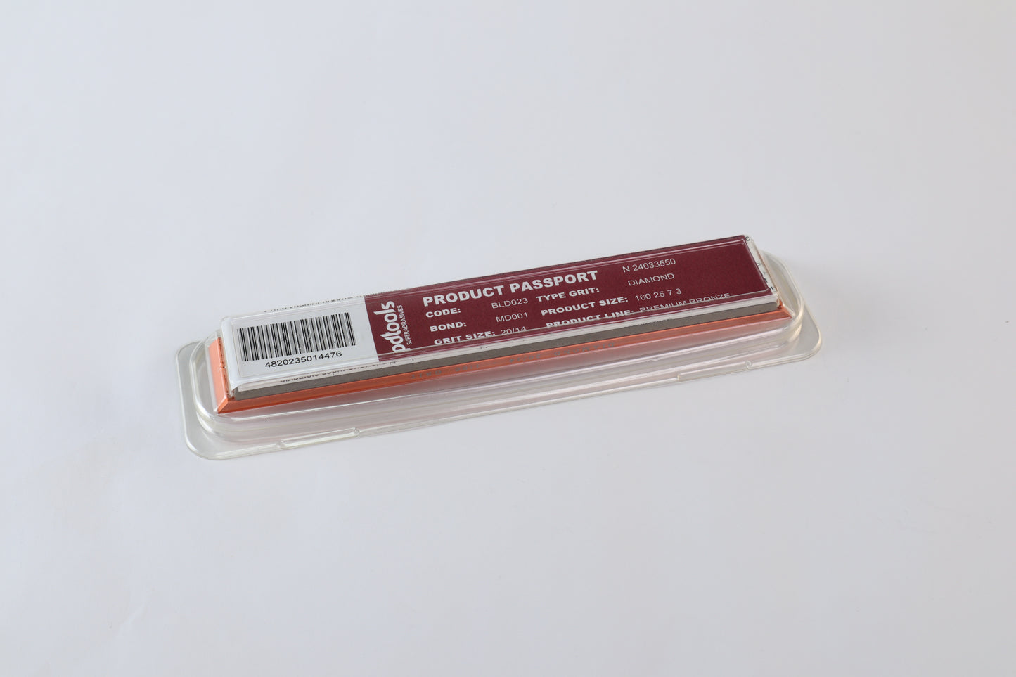 Diamond Sharpening Stone 6x1" 1100 Grit MD001 Premium Bronze