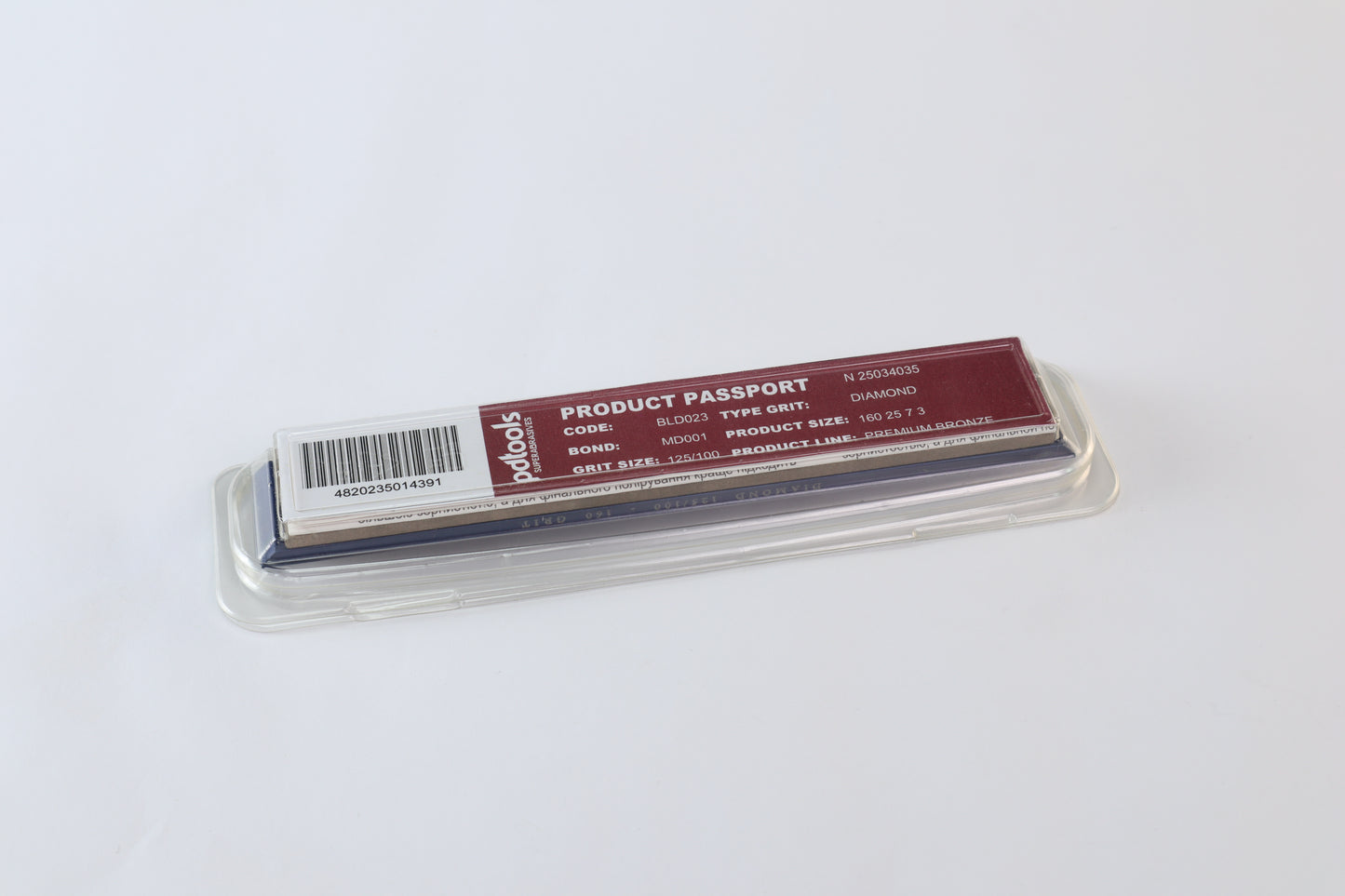Diamond Sharpening Stone 6x1" 160 Grit MD001 Premium Bronze