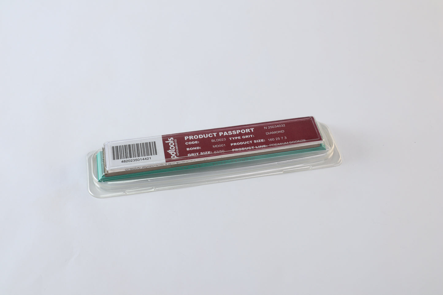 Diamond Sharpening Stone 6x1" 285 Grit MD001 Premium Bronze
