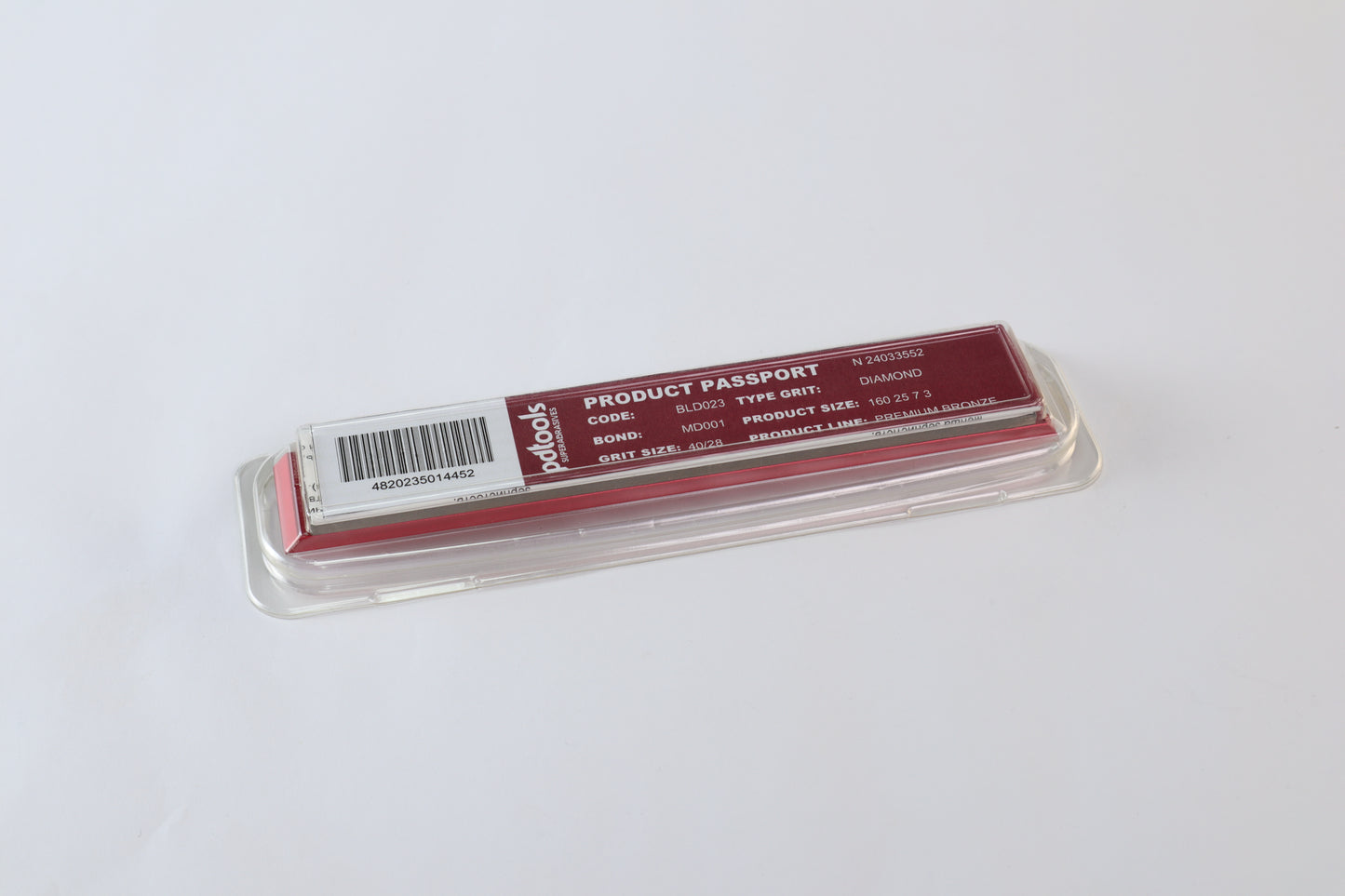Diamond Sharpening Stone 6x1" 550 Grit MD001 Premium Bronze