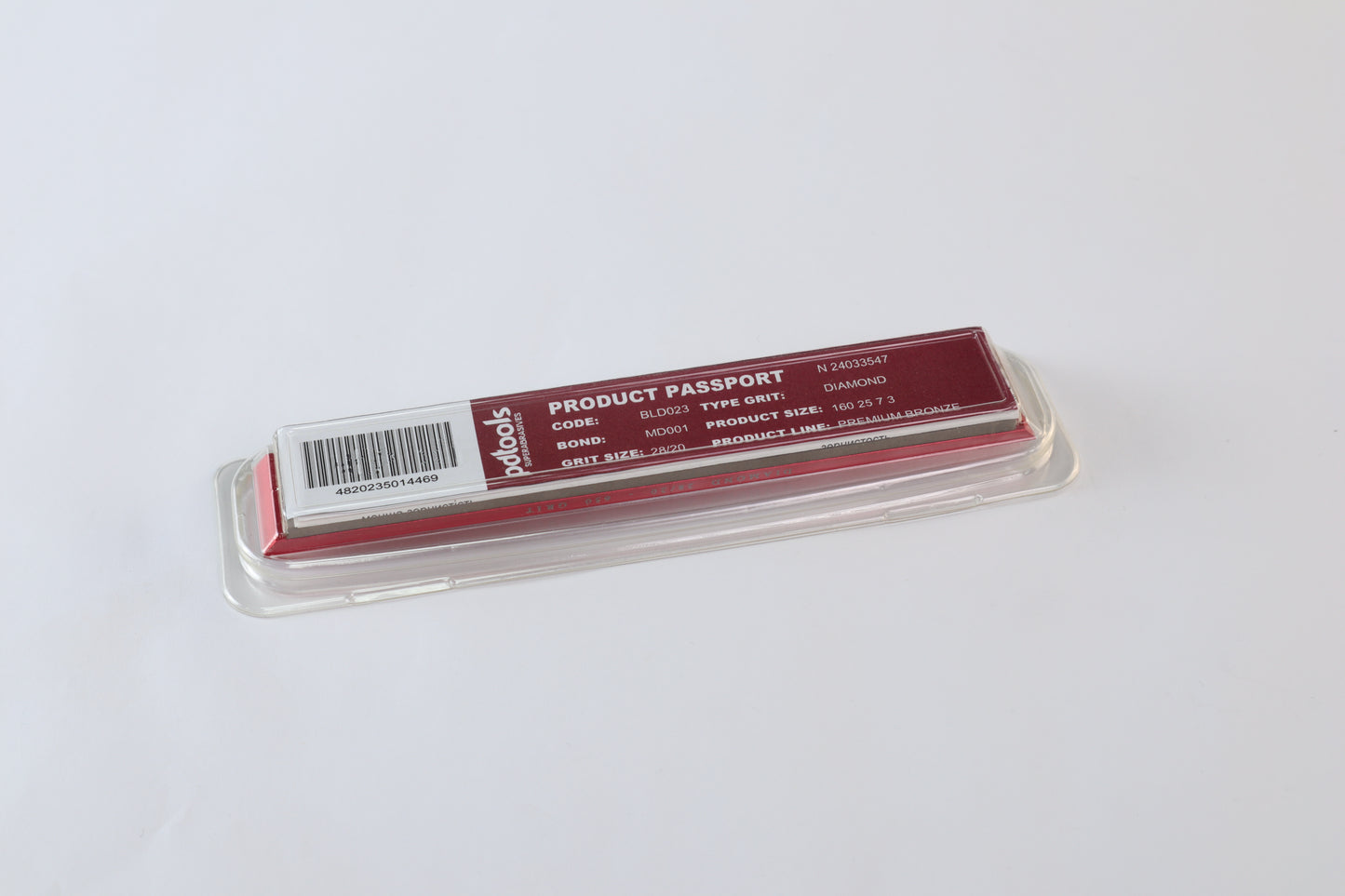 Diamond Sharpening Stone 6x1" 650 Grit MD001 Premium Bronze