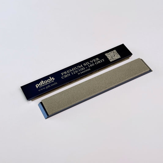 CBN Sharpening Stone 6x1" 160 Grit MVB01 Premium Silver