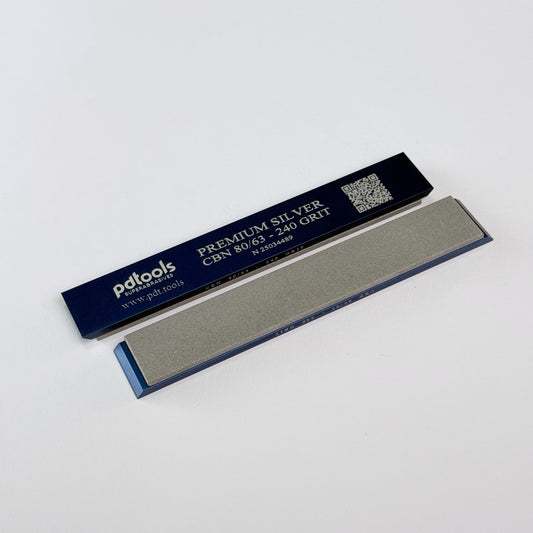 CBN Sharpening Stone 6x1" 240 Grit MVB01 Premium Silver