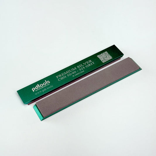 CBN Sharpening Stone 6x1" 325 Grit MVB01 Premium Silver