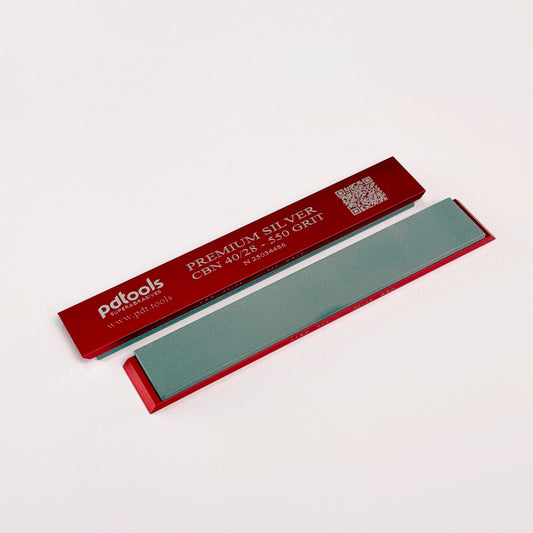 CBN Sharpening Stone 6x1" 550 Grit MVB01 Premium Silver